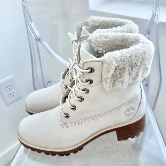 Timberland Boots with Fur Trim - Picture 7 of 14
